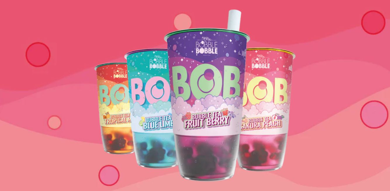 BOB: il bubble tea vegan pronto da bere